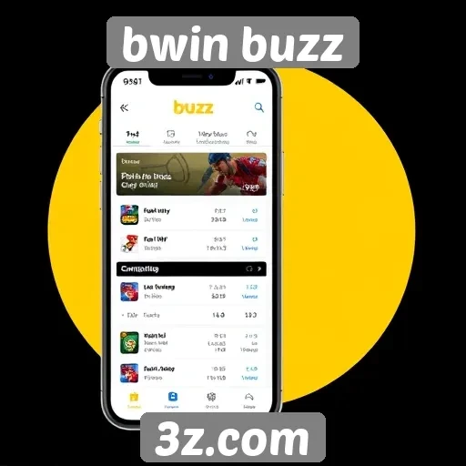 interface do bwin buzz é intuitiva e acessível