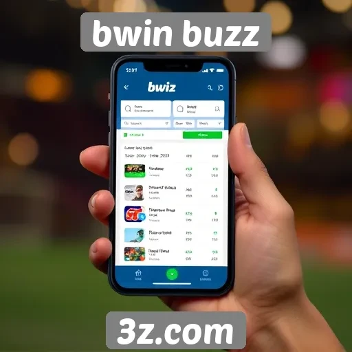 Facilidade de uso do aplicativo Bwin Buzz para mobile